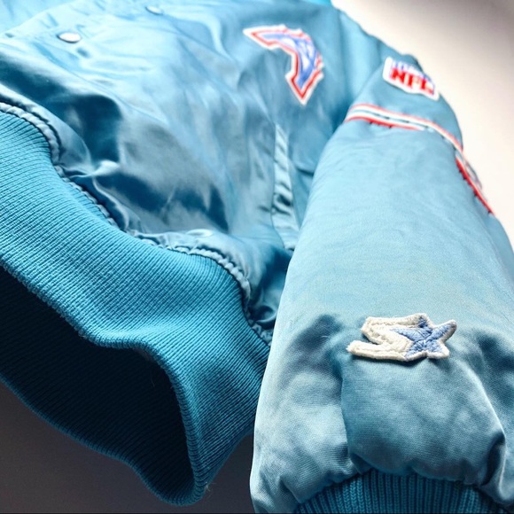 SOLD‼️ Vintage Houston Oilers STARTER Jacket - Picture 4 of 8